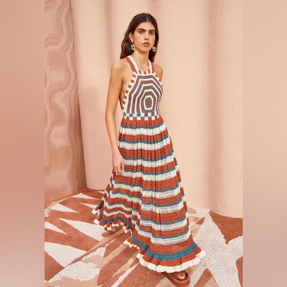 NWT - Ulla Johnson PAZ dress in color way Canyon.